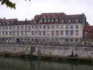  immeubles le long du Doubs